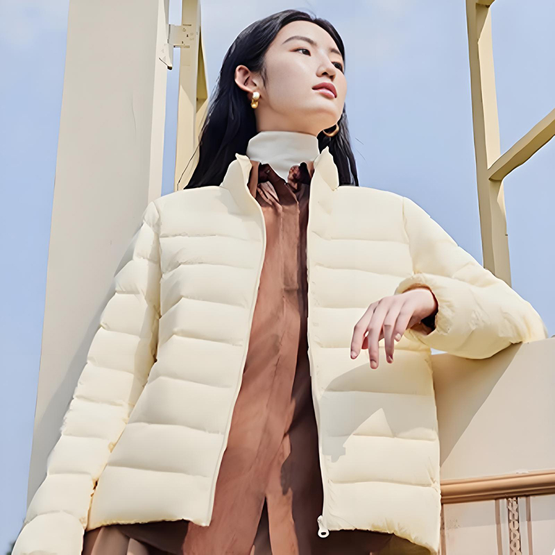 پرکننده ژاکت روکش فضای باز ذخیره سازی حرارتی سه بعدی Fluffy Duck Down